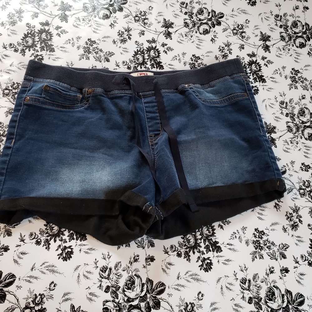Stretch Jean Shorts